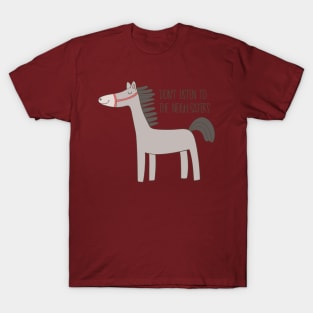 Don't listen to the nay-sayers- Funny Horse Gift T-Shirt